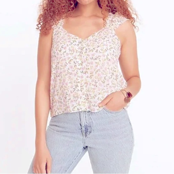 J. Crew Chiffon Top M NWT - Picture 2 of 8